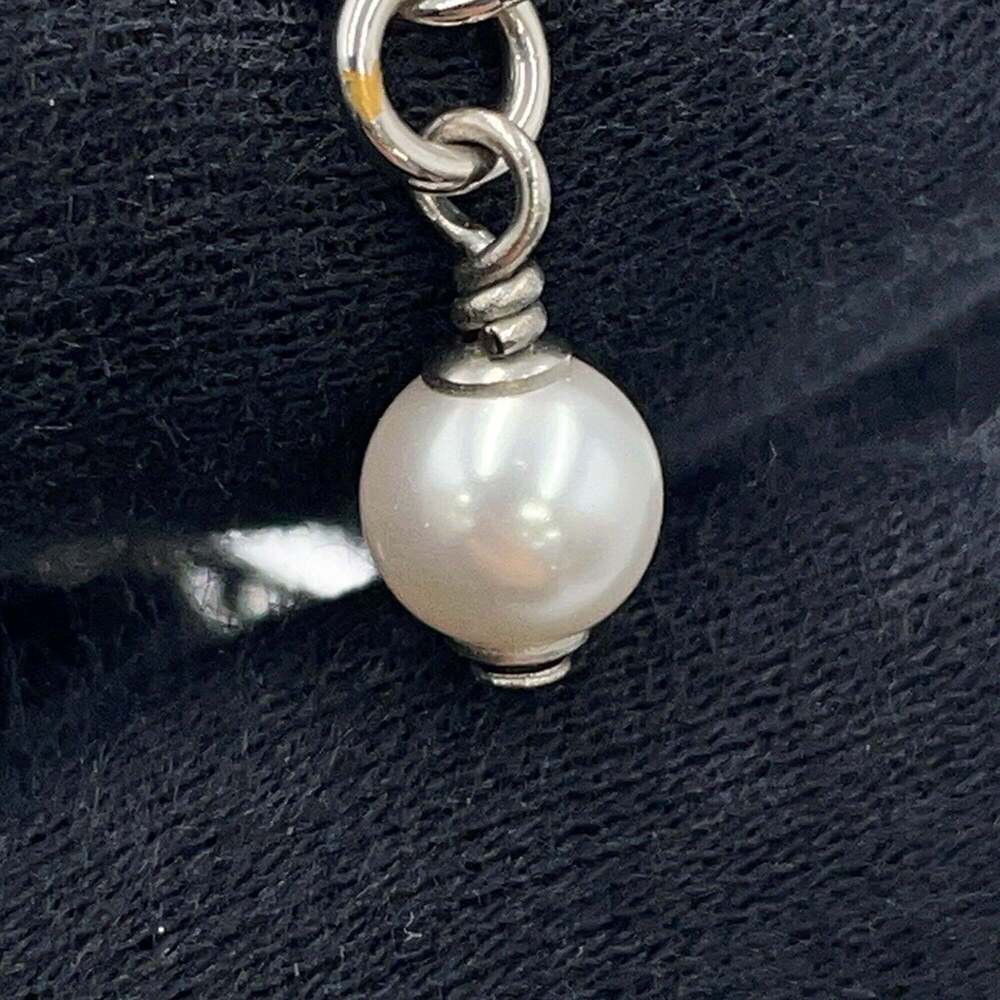CHANEL Pearl Logo Necklace - Picture 6 of 10